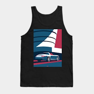 New York 911 Targa (Red) Tank Top